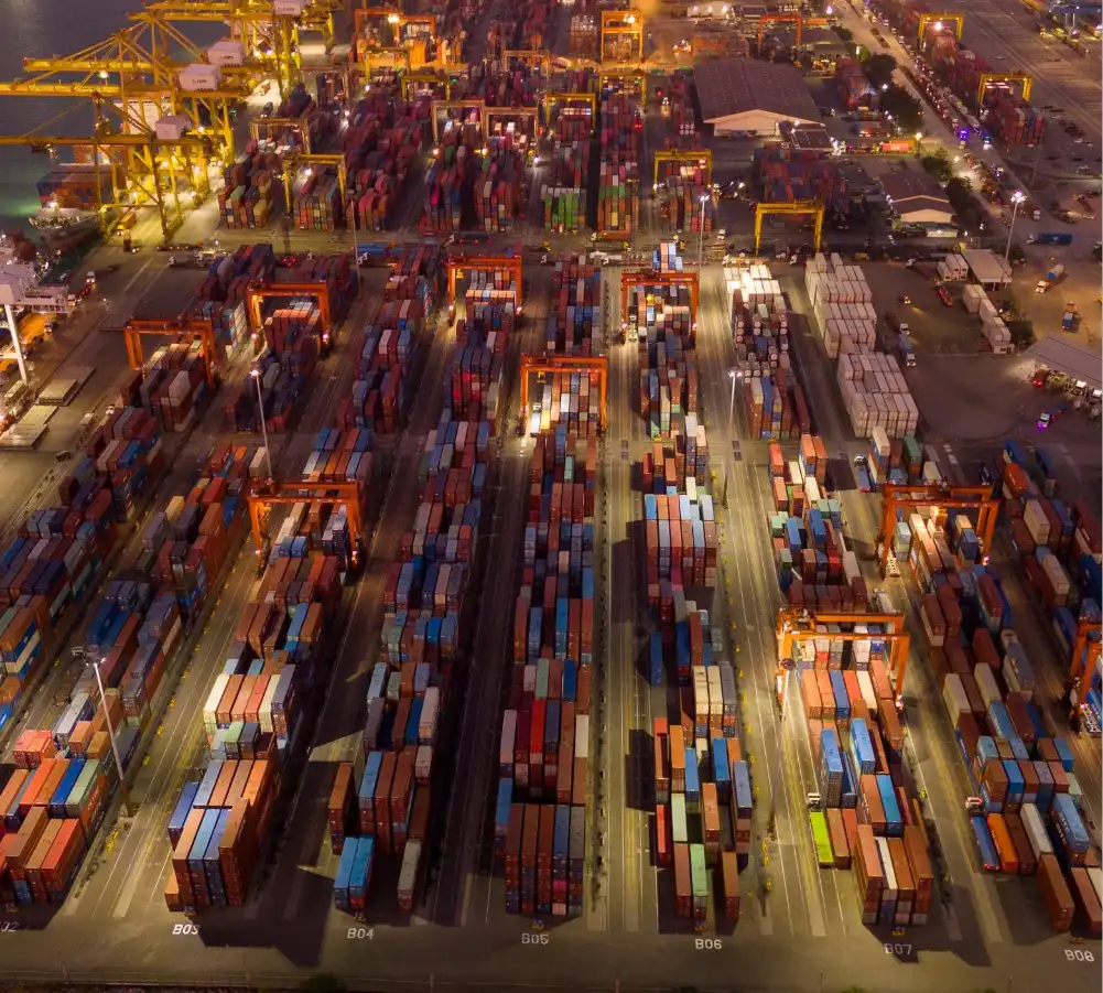 Port Terminal Background